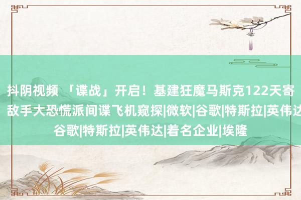 抖阴视频 「谍战」开启！基建狂魔马斯克122天寄托10万卡超算，敌手大恐慌派间谍飞机窥探|微软|谷歌|特斯拉|英伟达|着名企业|埃隆
